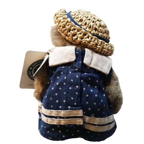 Caroline Mayflower Boyds Bears Plush Hat & Dress 6" Collectible Stuffed With Tag - Picture 10 of 13